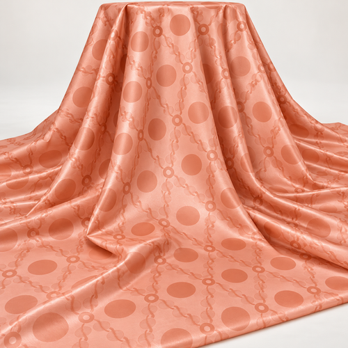 Bazin riche damassé – Pêche corail (3 m, le complet)