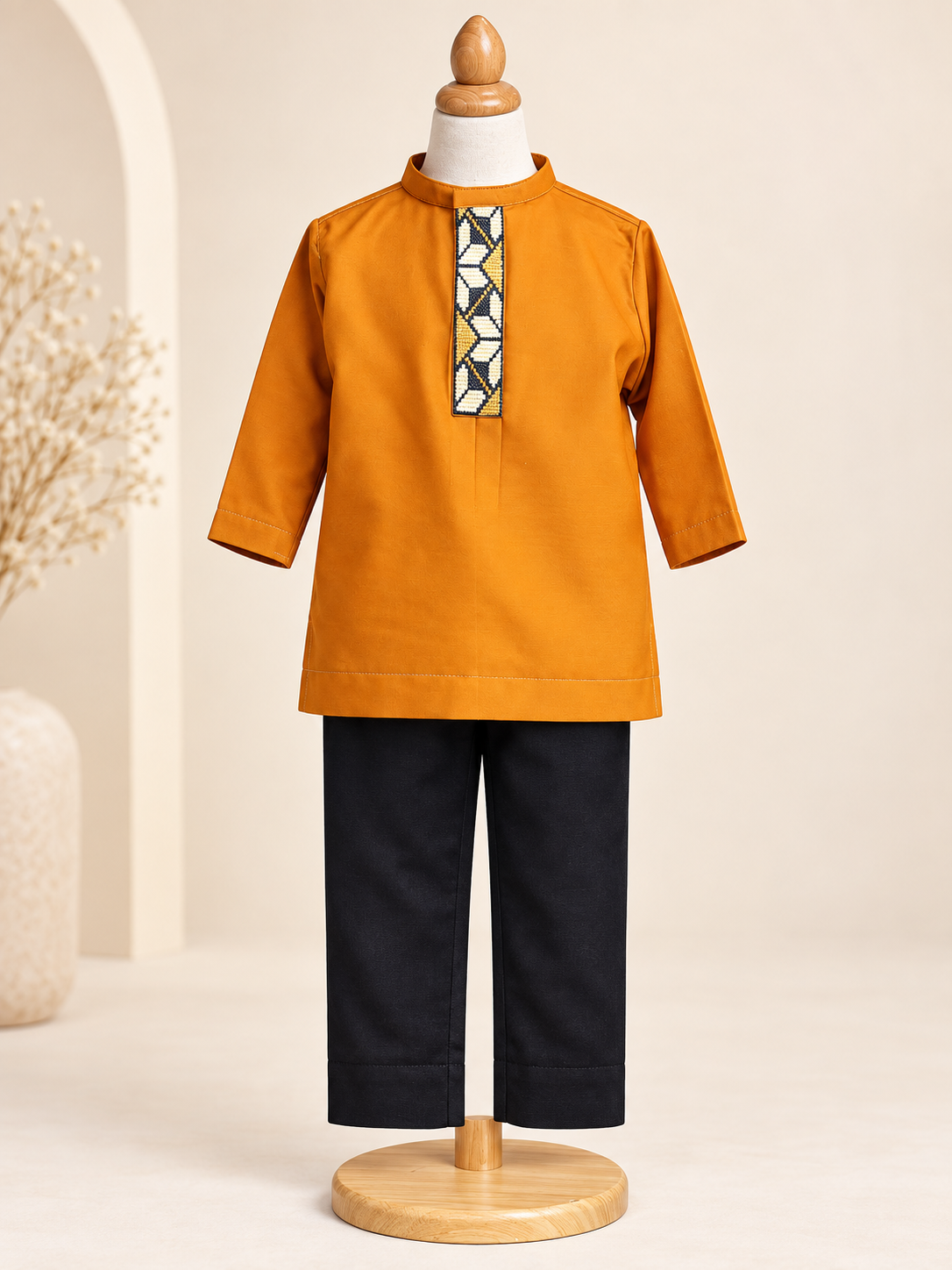 Tunique Enfant Wax Ambre
