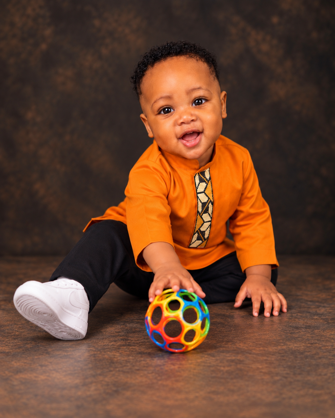 Tunique Enfant Wax Ambre